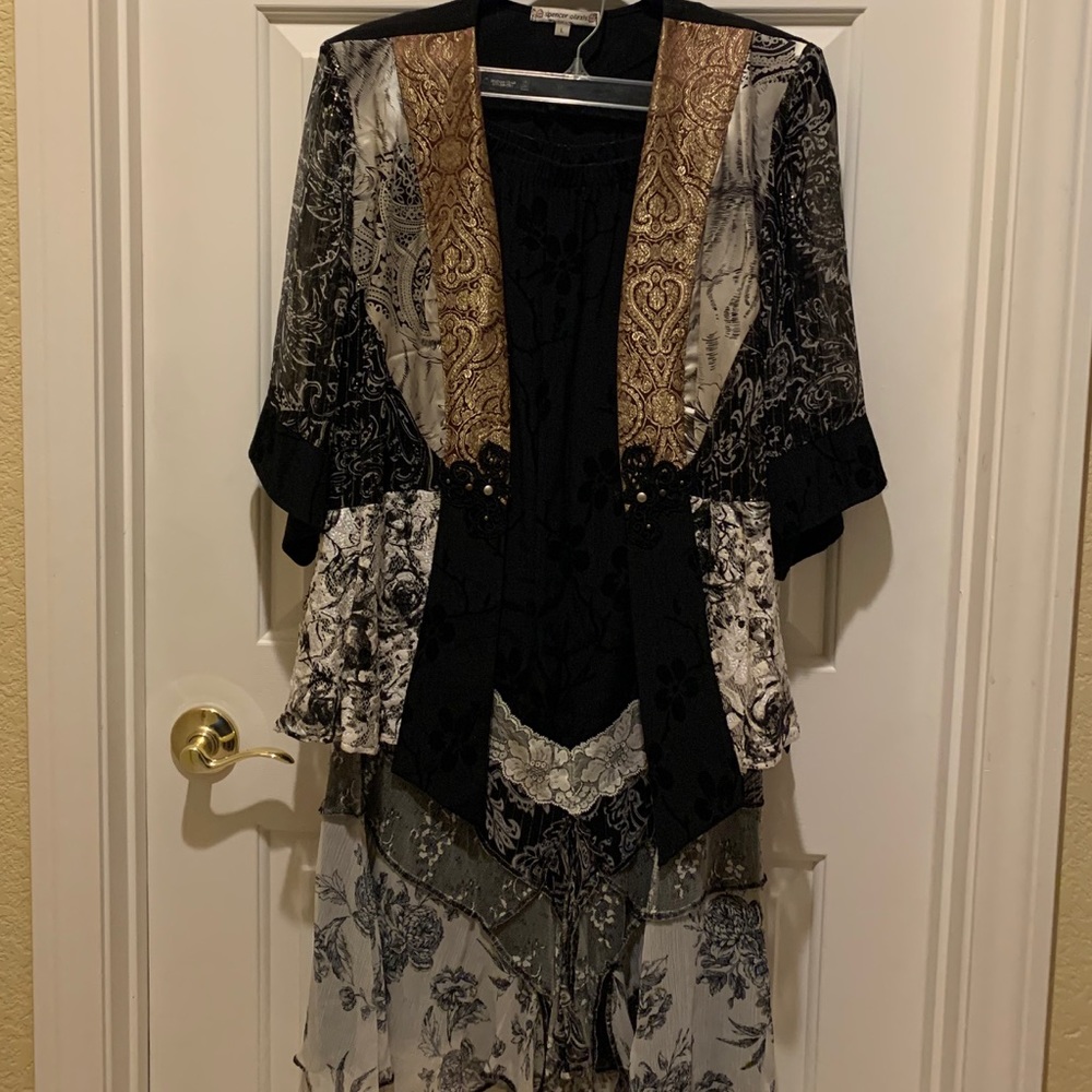 Three piece dressy outfit!